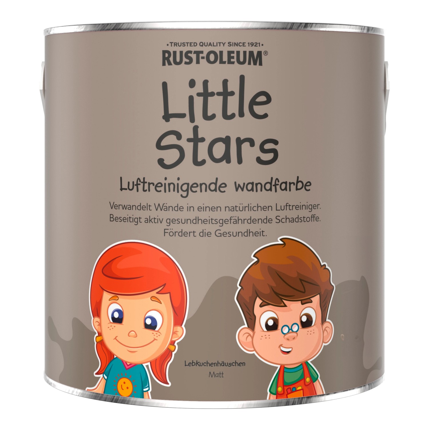 Rust-Oleum Little Stars Luftreinigende Wandfarbe Lebkuchenhäuschen 2,5 l