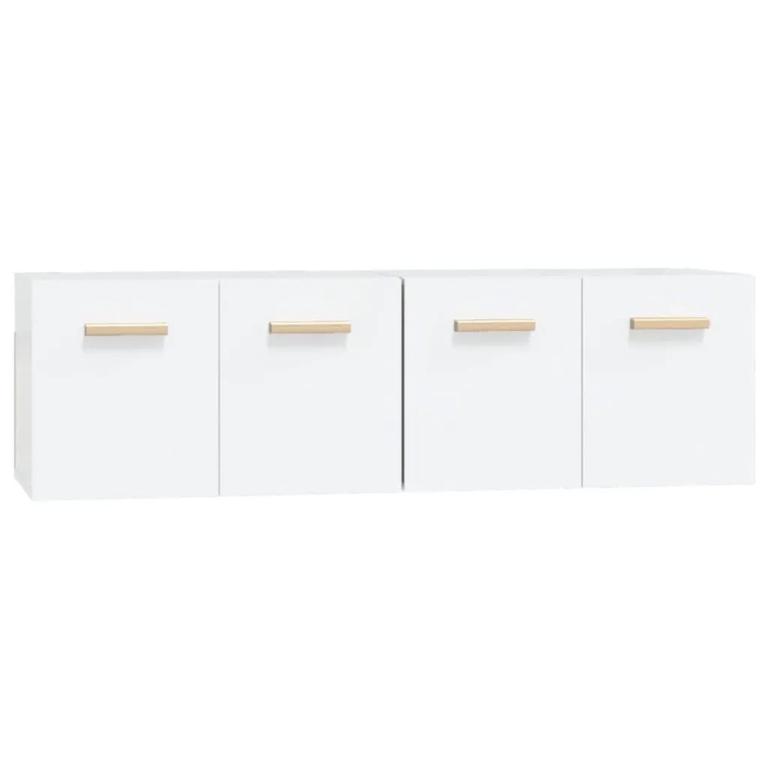 vidaXL Wandschränke 2 Stk Weiß 60x36,5x35 cm Holzwerkstoff Modell 1