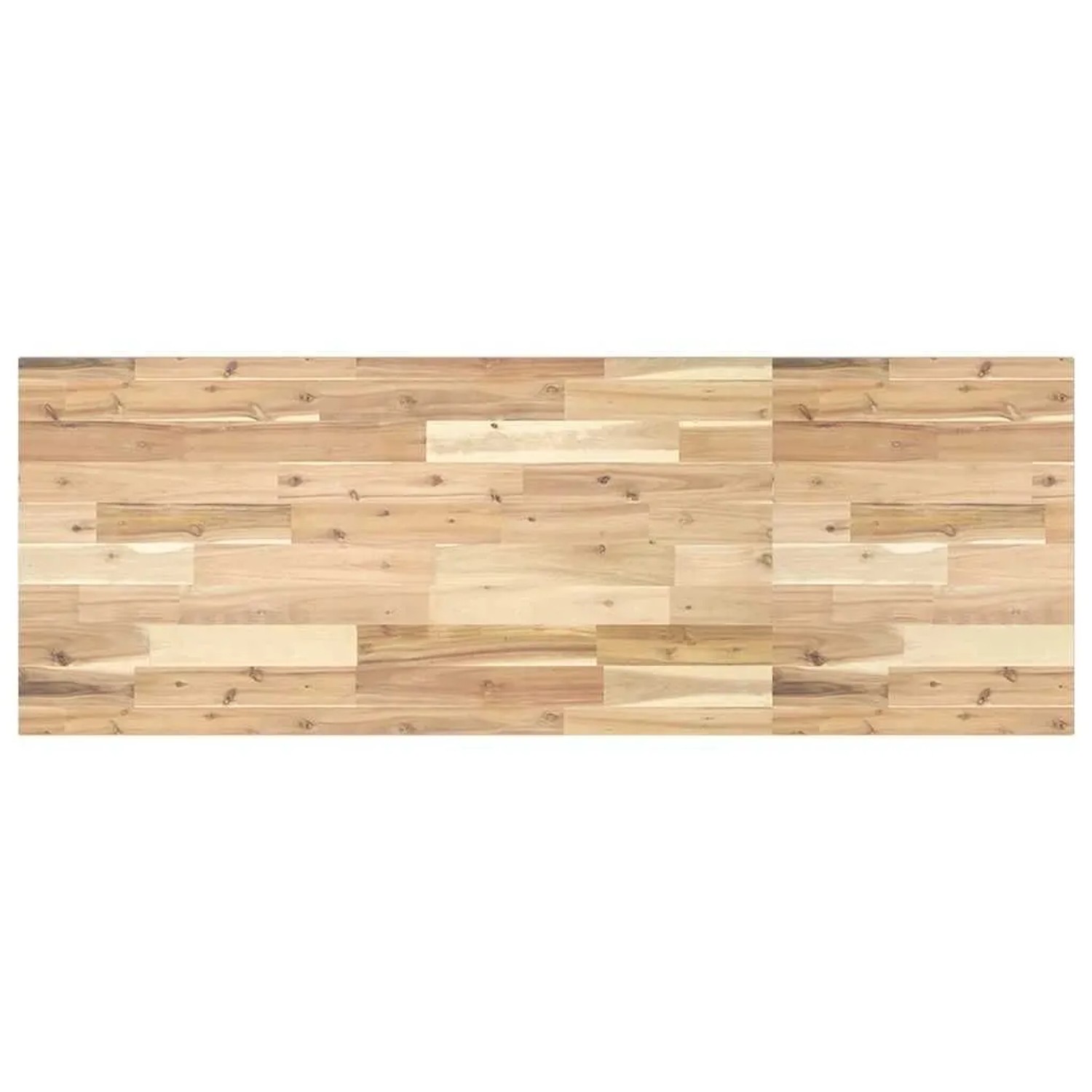 vidaXL Tischplatte Rechteckig 160x50x2 cm Massivholz Akazie 4008755