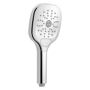 Eckige Sturotec Handbrause Eco-Line, Chrom, 3 Strahlarten, 6 l/min.