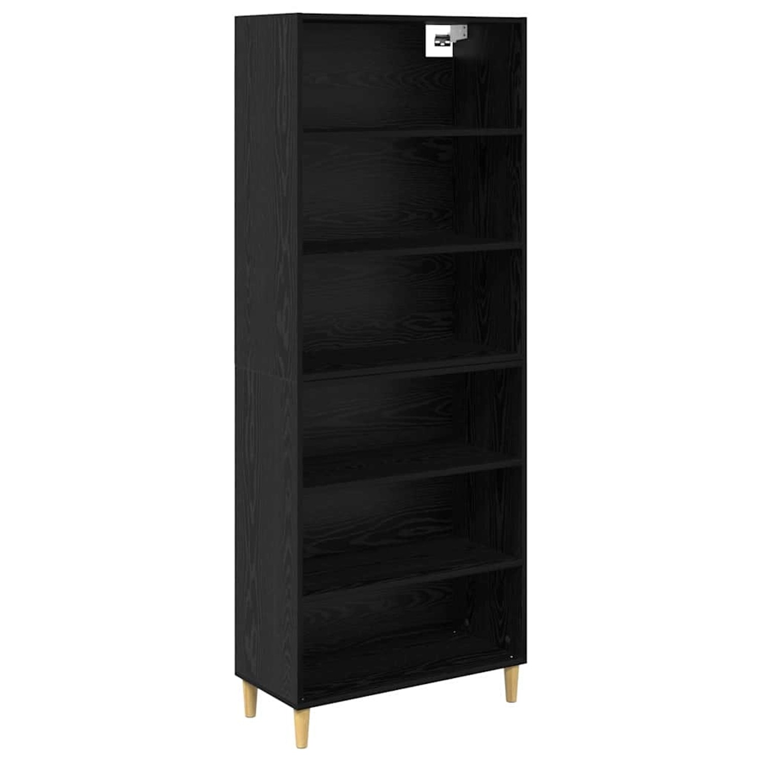 vidaXL Highboard 2 Stk Schwarz Eichen-Optik 69,5 x 32,5 x 180 cm 3416080 günstig online kaufen