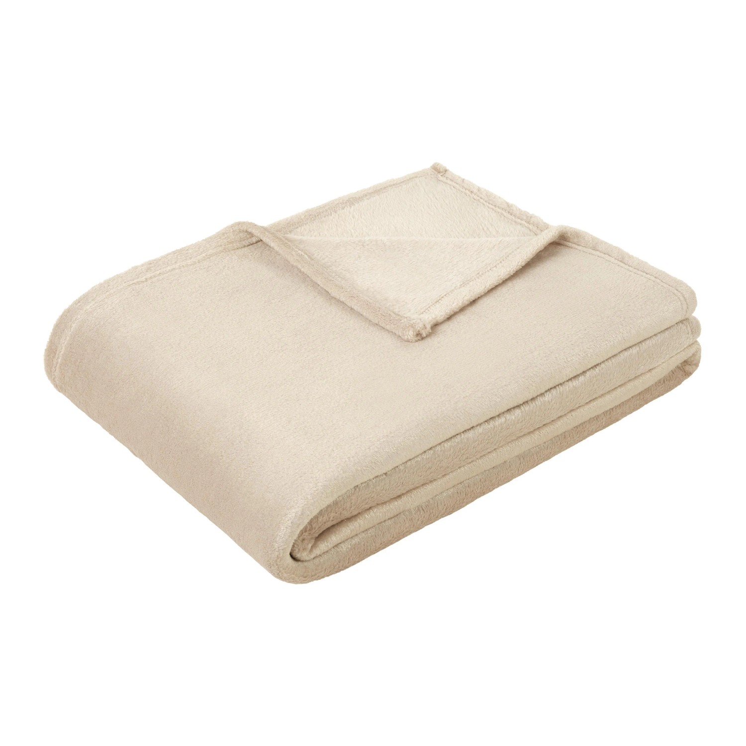 Mömax Kuscheldecke Claus Goldfarben/Beige ca. 140x200cm
