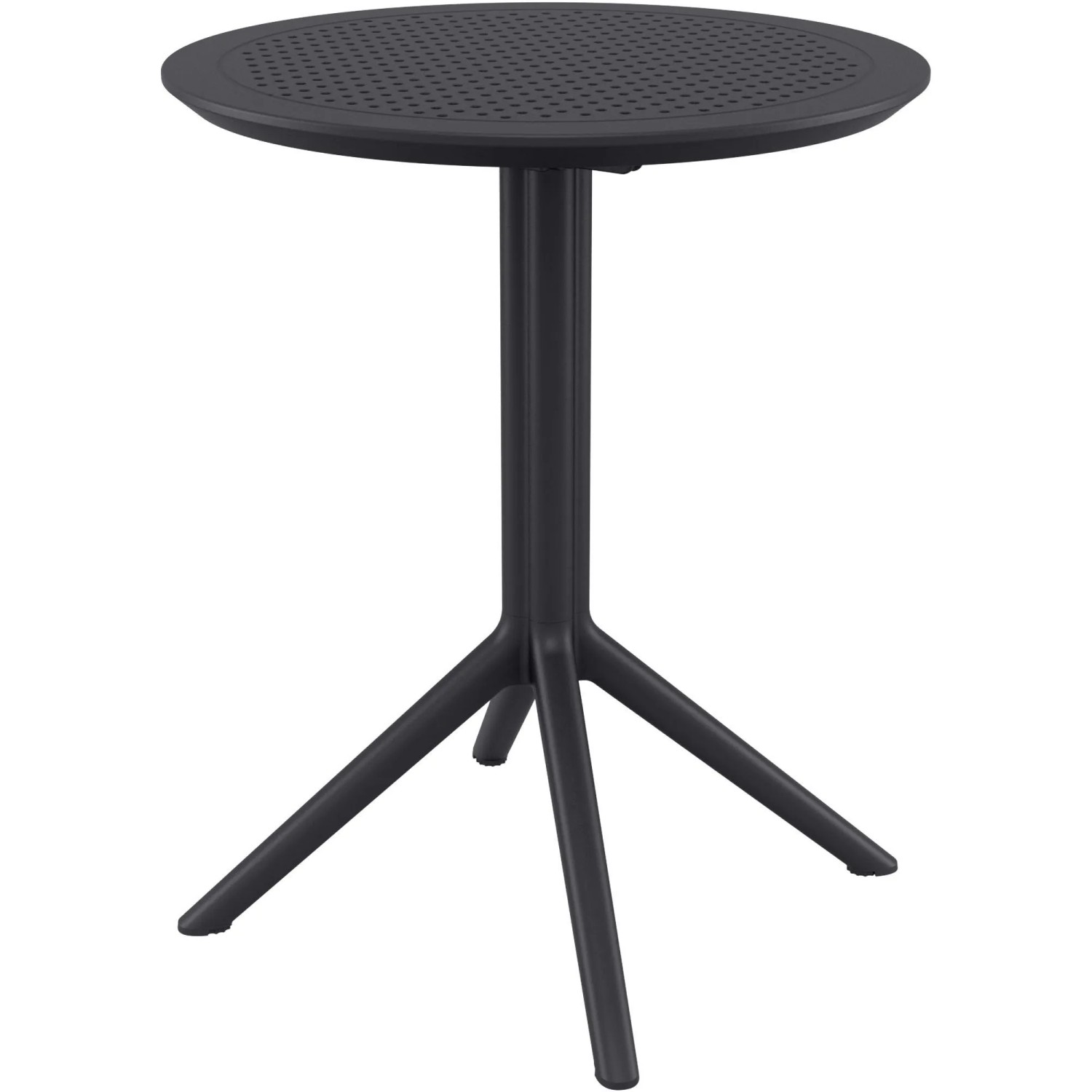 Clp Klapptisch Sky Schwarz/Rund