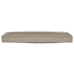 vidaXL Kissen Taupe 120 x 40 x 8 cm Oxford-Stoff 42001643