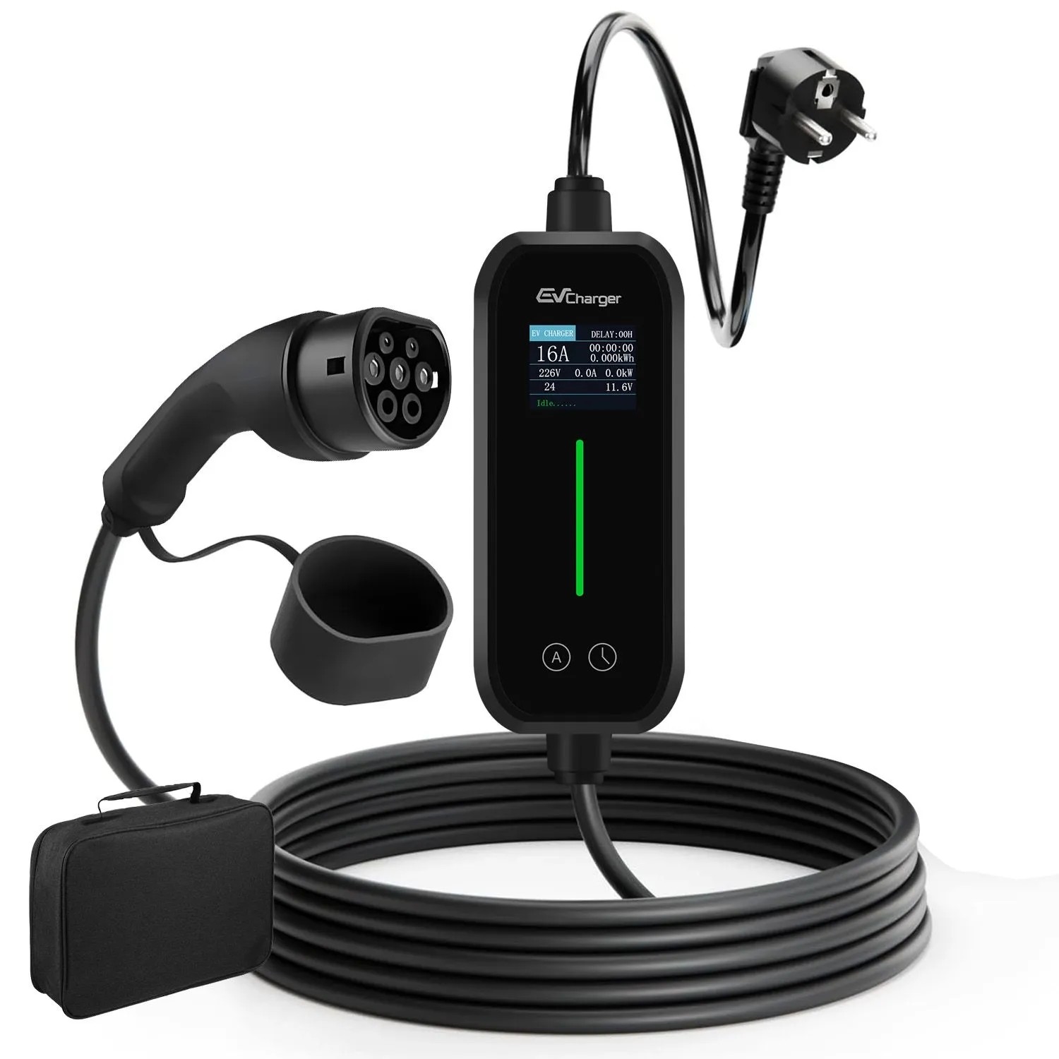 Junsun 6m Typ 2 Ladekabel 3kW EV Ladegerät