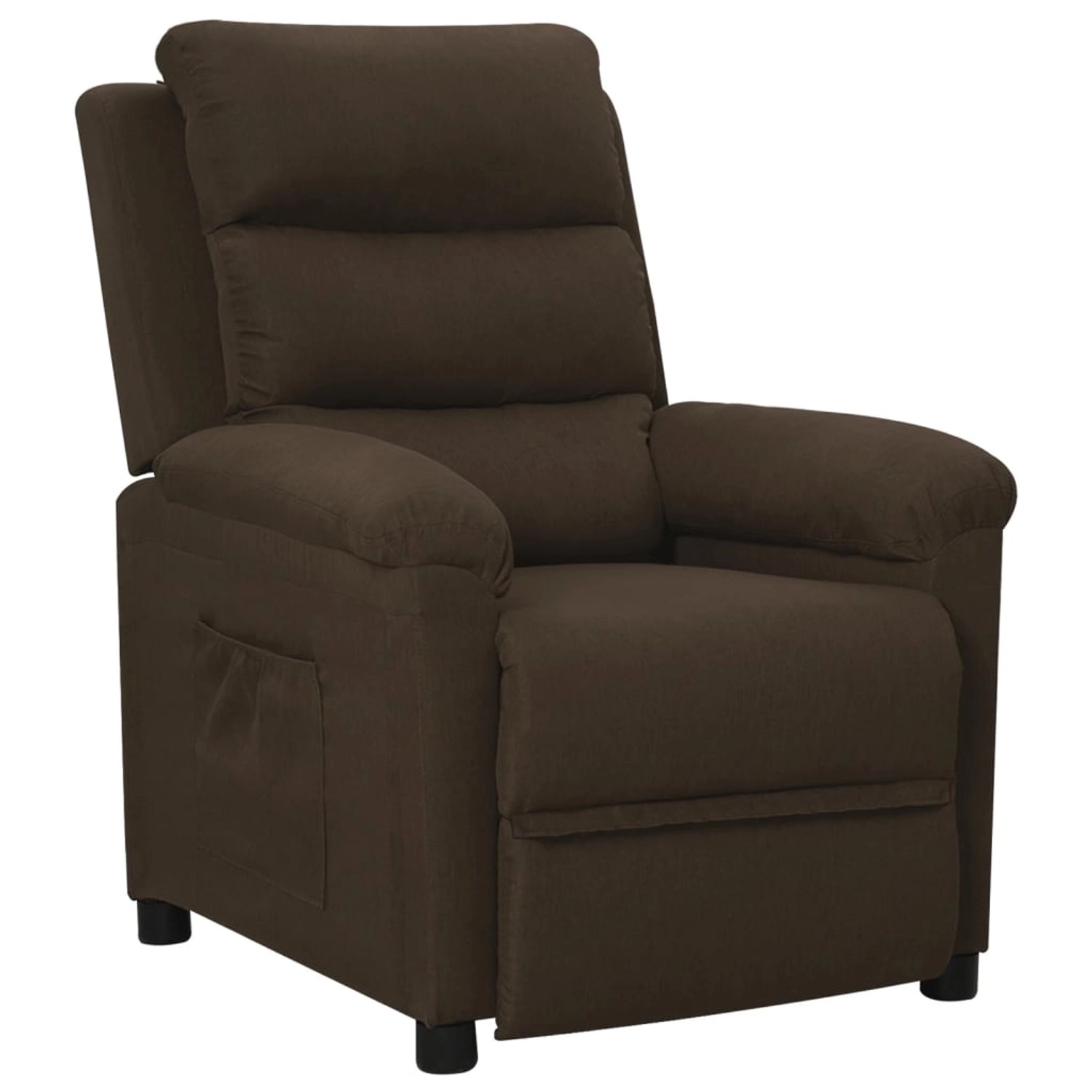 vidaXL Relaxsessel Dunkelbraun Stoff 342344 günstig online kaufen