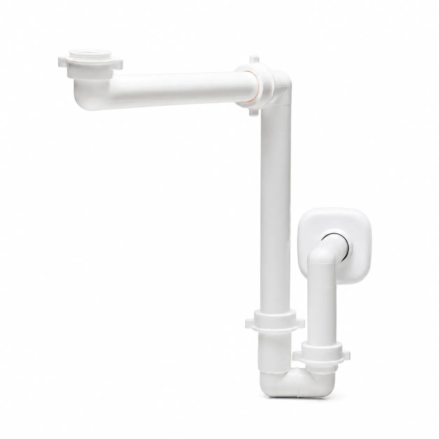 Lira SPA Raumspar-Ablaufgarnitur A111501 für Waschbecken 32/40MM Weiß