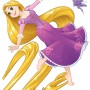 Selbstklebende Fototapete mit Rapunzel Motiv, 127x200 cm, für Kinderzimmer.
