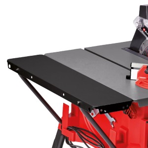 Einhell TC-TS 254 U Tischkreissäge mit Tischverbreiterung für größere Werkstücke.