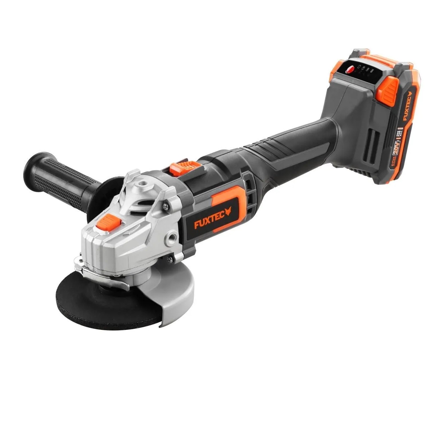 FUXTEC 20V Akku Winkelschleifer FX-E1WS20 mit 2Ah-Akku