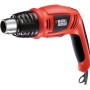 Black+Decker Heißluftgerät KX1693, 1800 W, mit drehbarem Handgriff für Modernisierungsarbeiten.