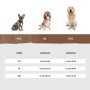 Größenvergleich: Knuffelwuff Hundebett Emma Velours in M-L, XL und XXL mit Hunden zur Größenorientierung.
