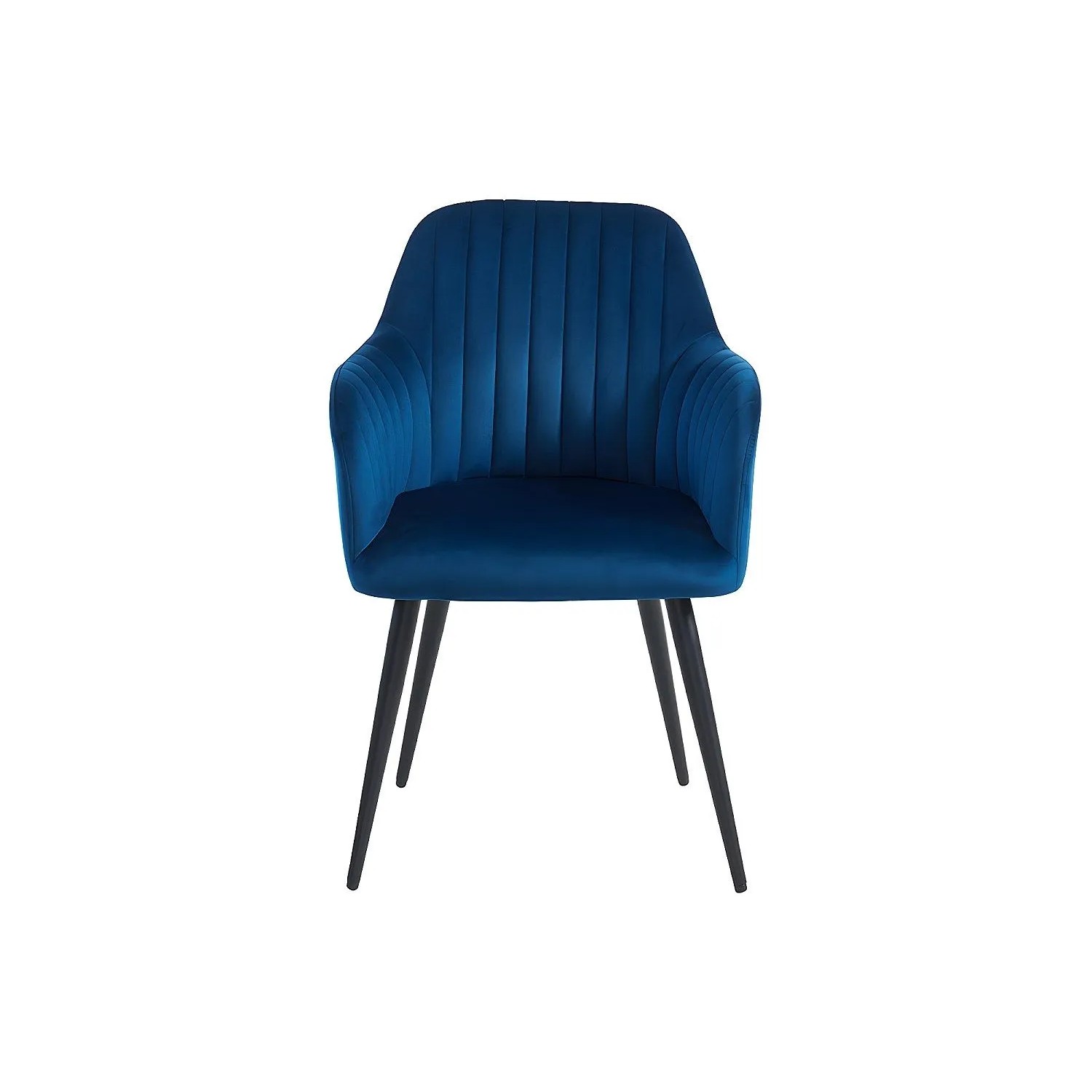 Vente-unique Stuhl Eleana Marineblau 58 cm