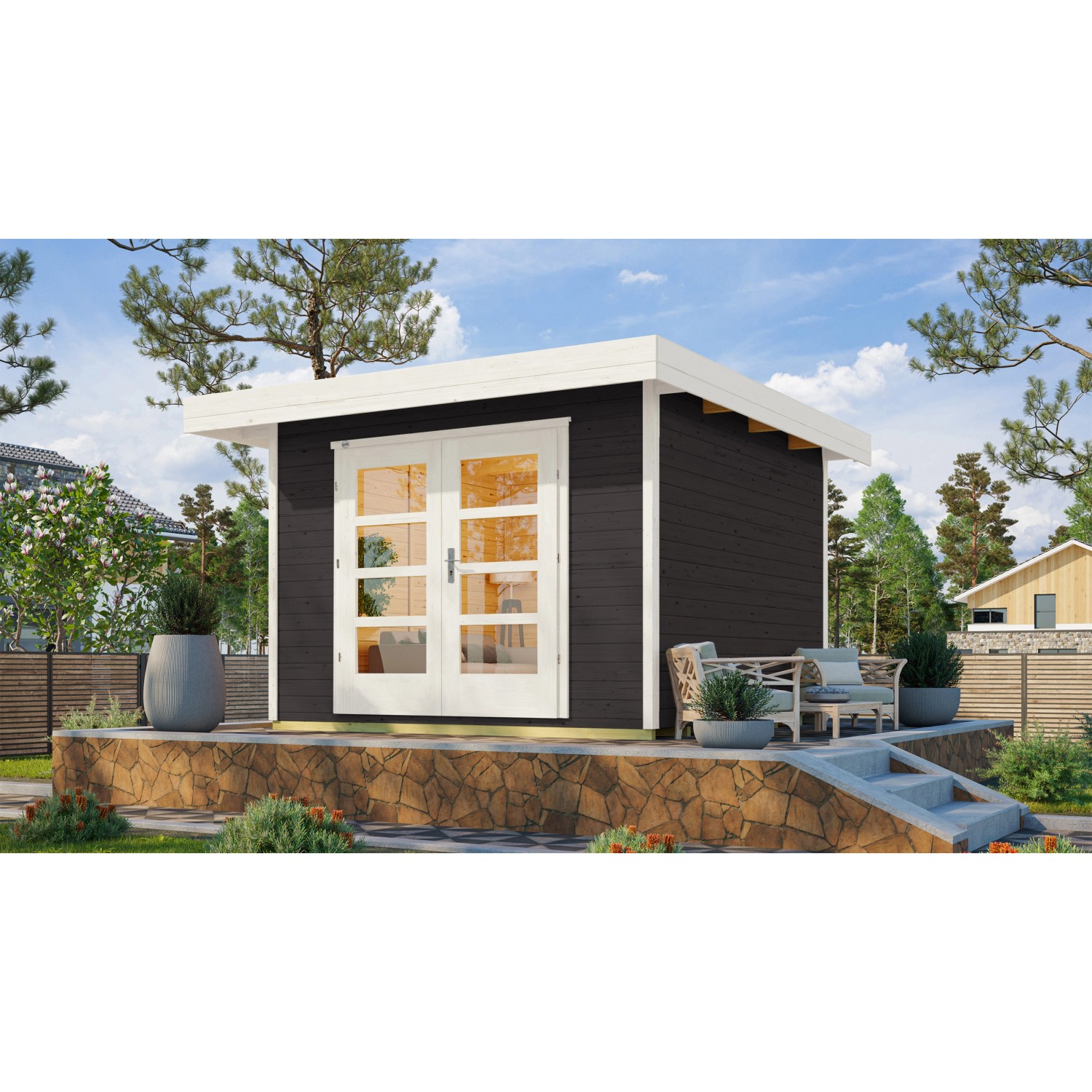 weka Gartenhaus "Designhaus 126 Plus" günstig online kaufen