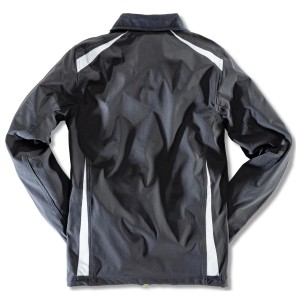 Schwarze Bullstar Light-Softshelljacke Ultra, Größe S, mit Reflexstreifen. Arbeitskleidung für optimalen Schutz.