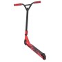 ArtSport Stuntscooter Red Smoke. Roter Stunt-Roller mit schwarzem Lenker, roten Griffen und gemustertem Deck.