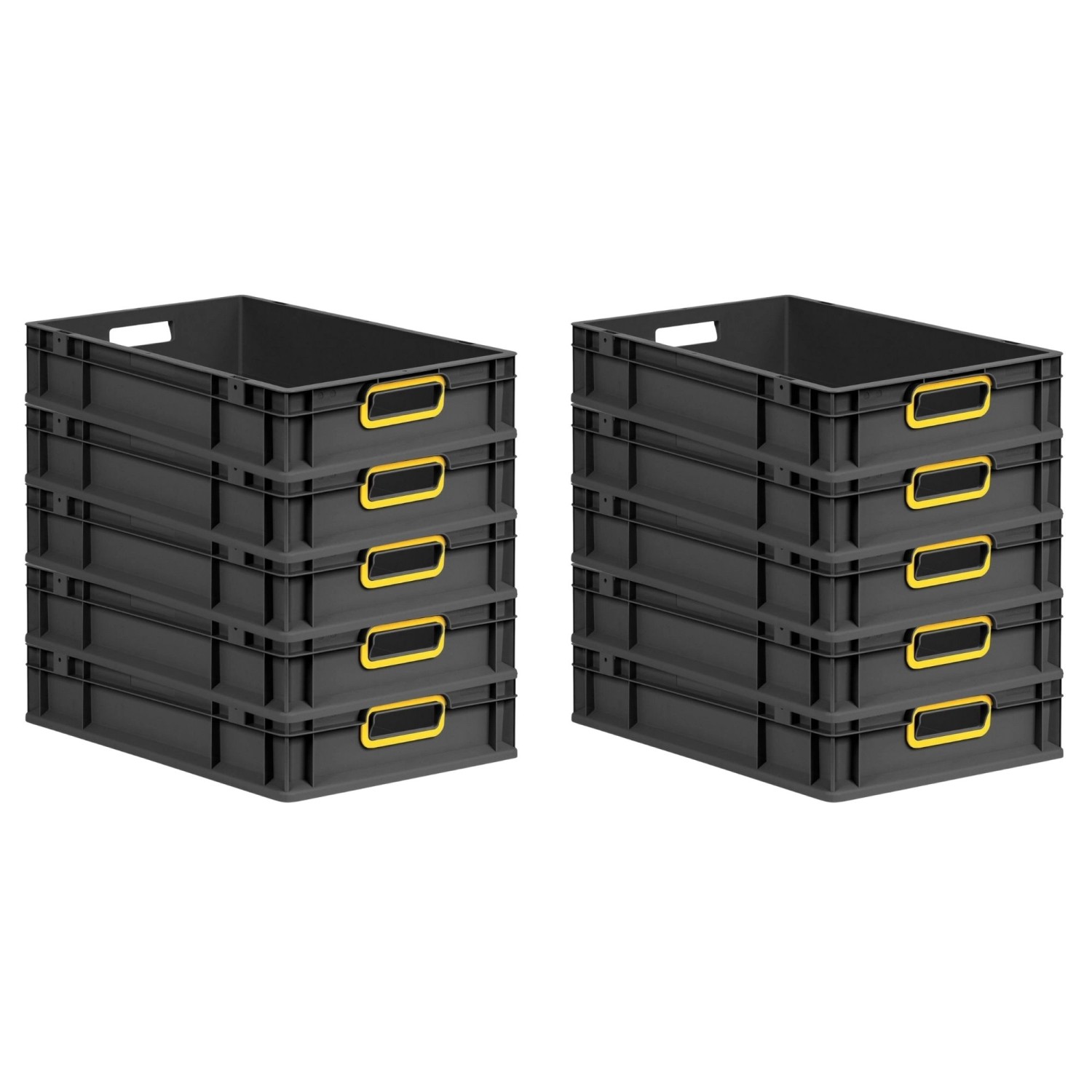 PROREGAL SparSet 10x Eurobox Nextgen Color HxBxT 12x40x60cm 23 Liter Griffe günstig online kaufen