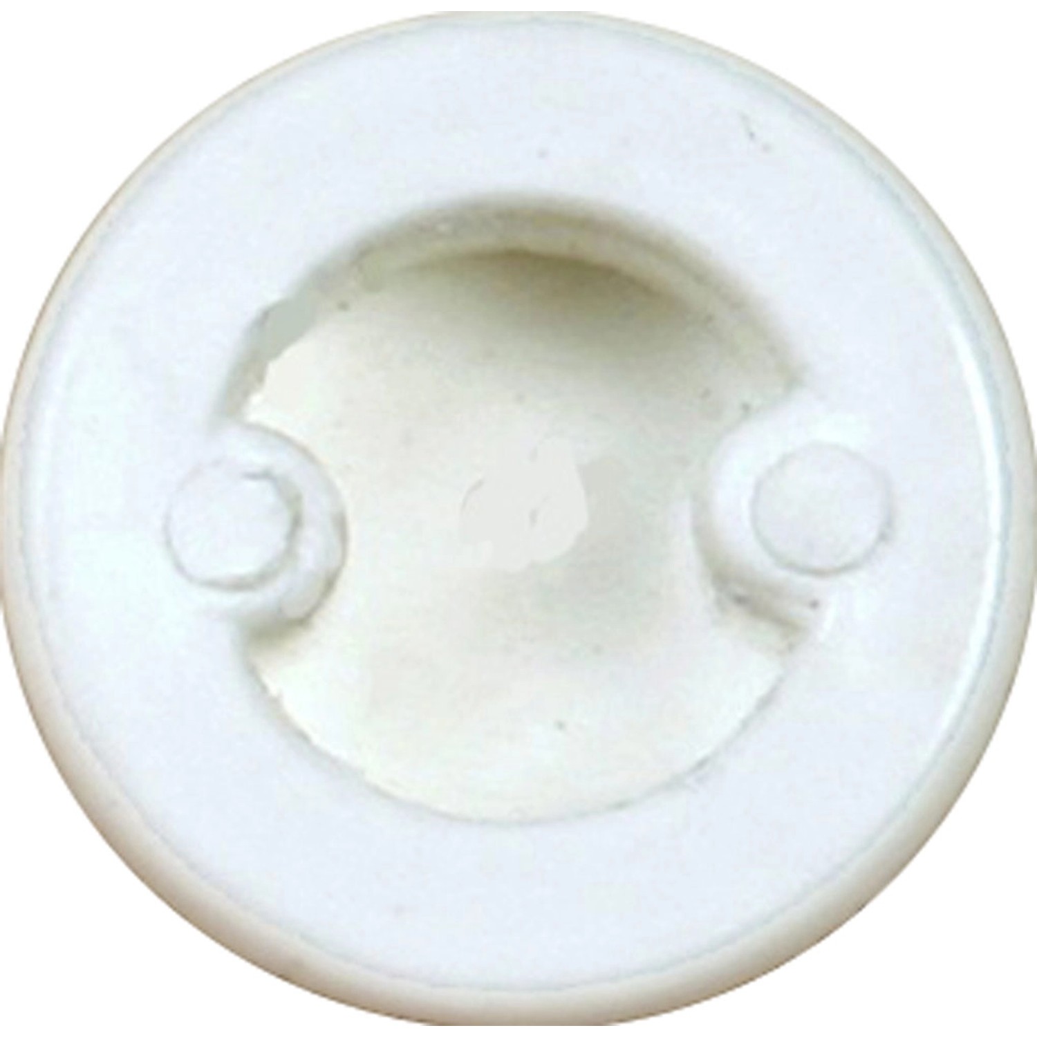 Ersatz-Lochstopfen 20 mm (3/4 Zoll) für Getränkefässer Classic 31 l 60 l Weiß
