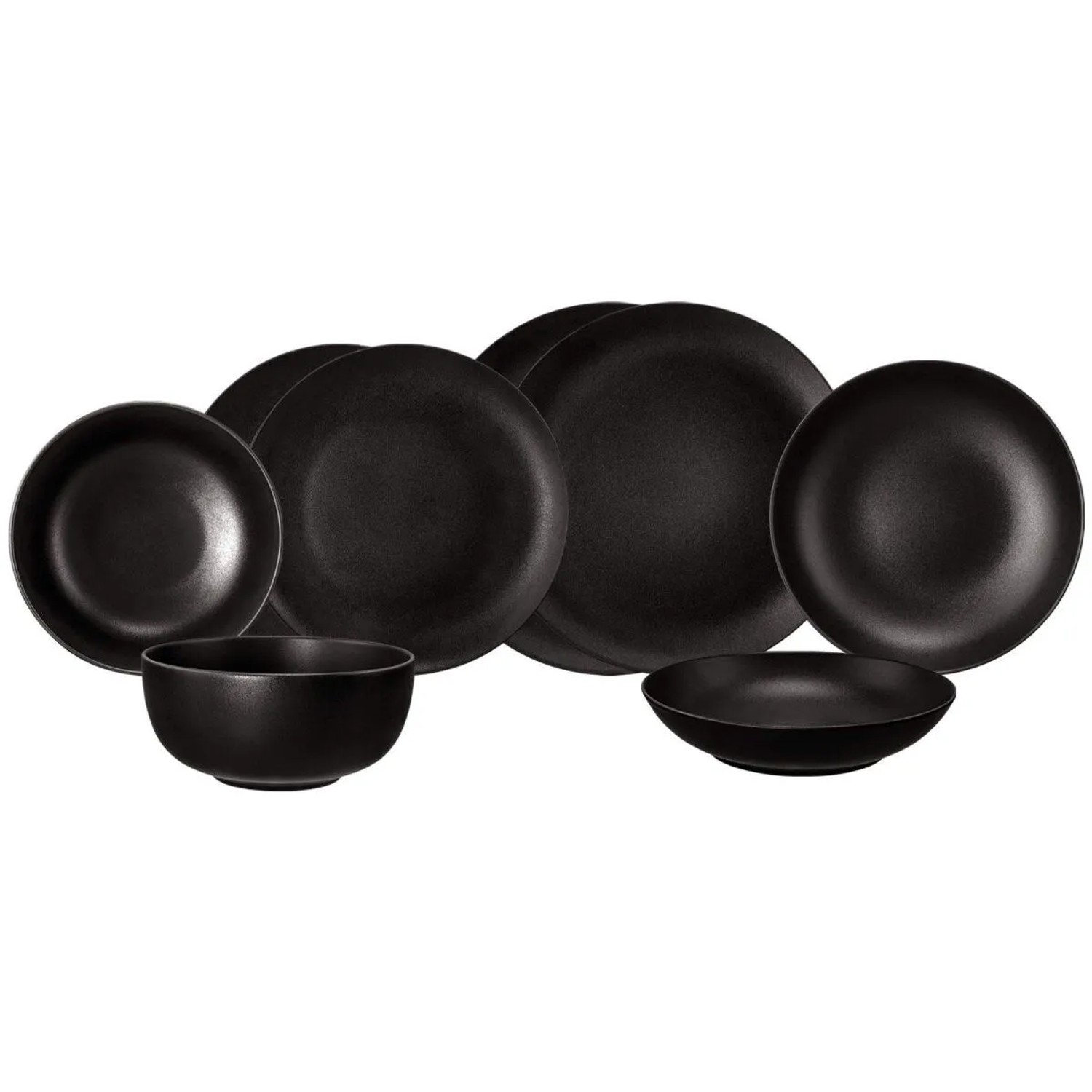 Seltmann Weiden Liberty Velvet Black Einsteiger-Set 8-teilig
