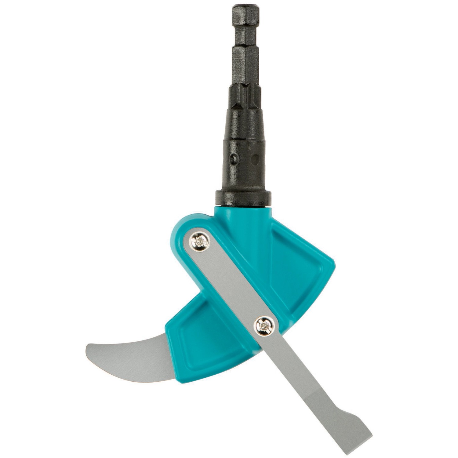 Gardena Combisystem Fugenkratzer 2in1 für schmale und breite Fugen, Edelstahlmesser und Bügel.