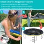 Zero Gravity Gartentrampolin 244cm: Smartes Klappnetz-System im Detail.