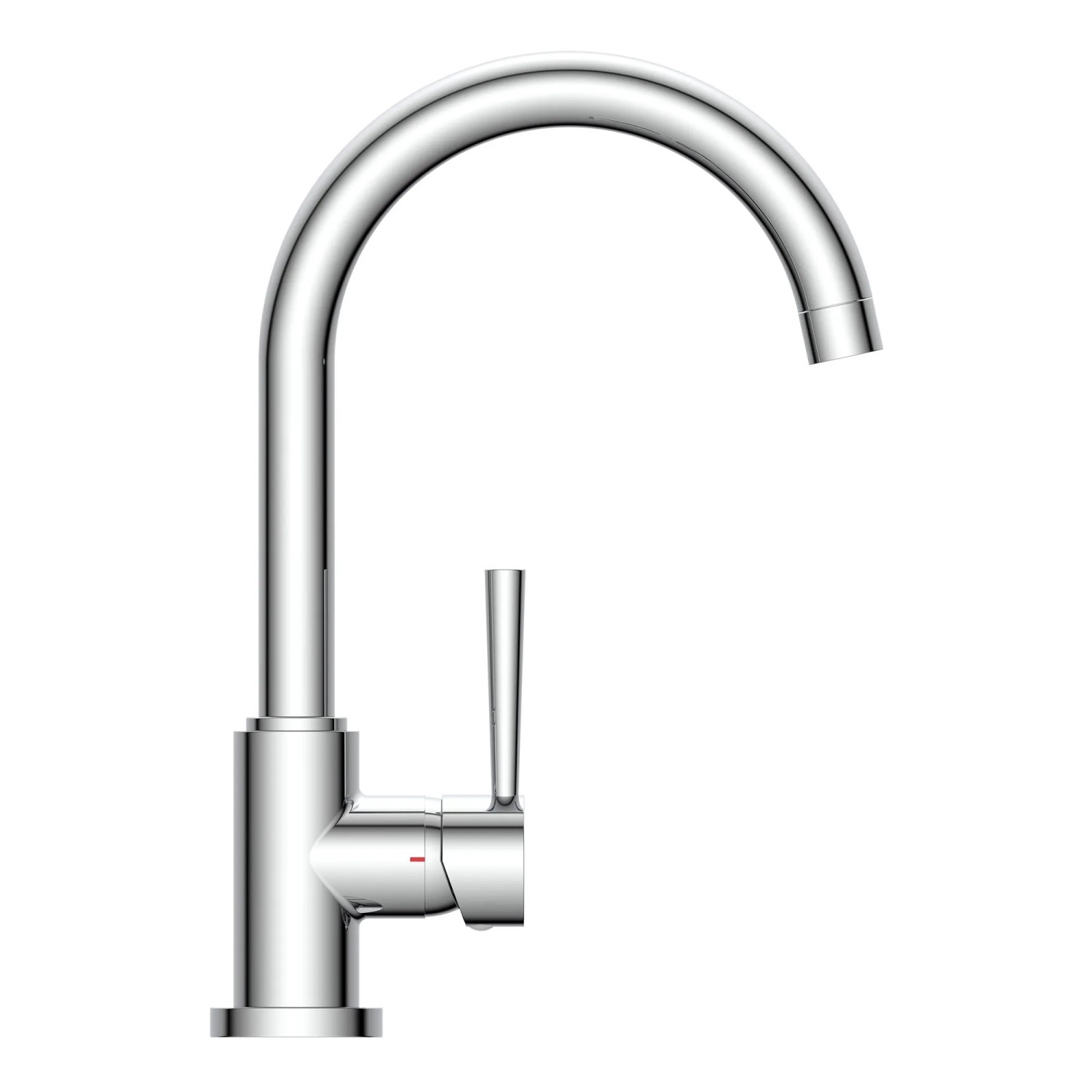 Schütte Spültischarmatur Cornwall Chrom, Einhebelmischer mit hohem, schwenkbarem Auslauf.