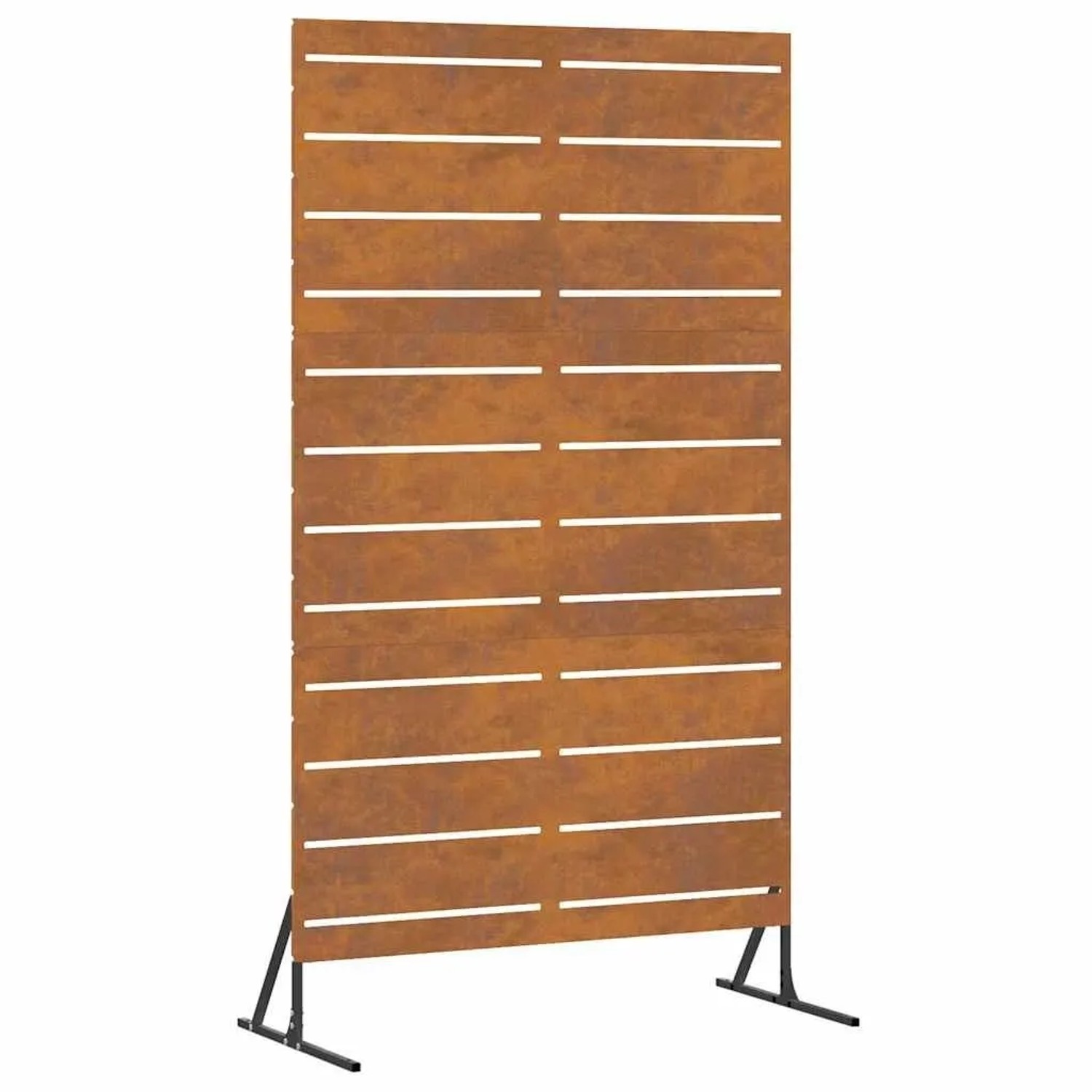 vidaXL Sichtschutz Grau 100 x 50 x 180 cm Wetterfeststahl 868569 günstig online kaufen