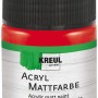 Kreul Acrylfarbe Matt Dunkelrot, 50ml. Matte Bastelfarbe für Hobby und Kunst.