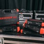 Gedore Steckschlüssel-Satz R59003026, 26-teilig im schwarzen Koffer mit roten Akzenten.