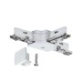 Paulmann URail T-Verbinder in Weiß für 230V Schienensysteme.