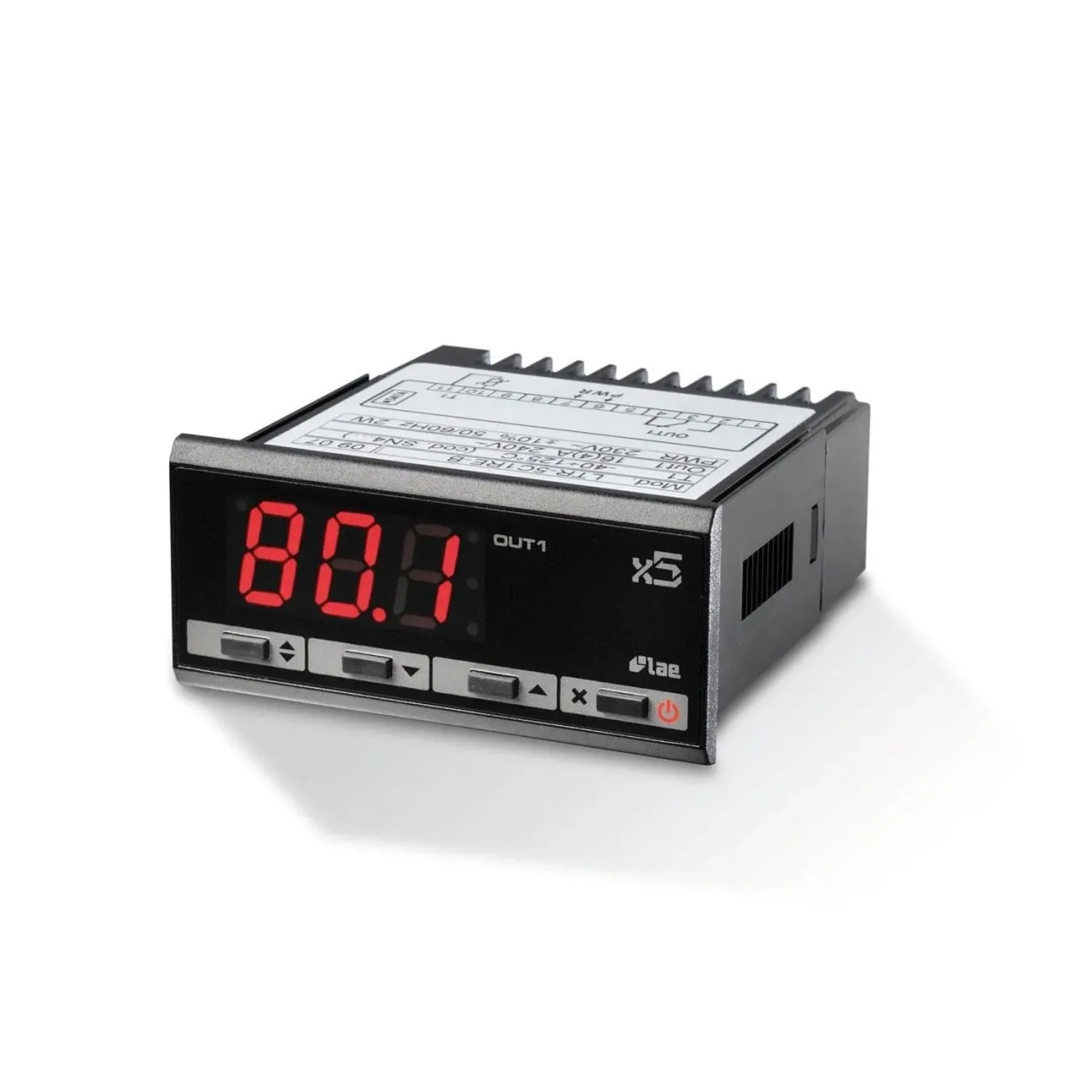 Ich-Zapfe Thermostat Ltr-5csre für Heizen und Kühlen Schwarz Kunststoff