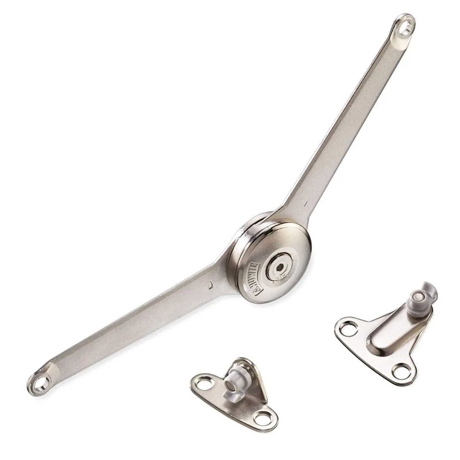 Kesseböhmer DUO Forte Klappenstütze Vernickelt für 200 Bis 700 mm Klappenhöhe Auf 75 Grad 90 Grad oder 110 Grad Einstell...