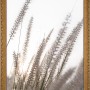 Holzbilderrahmen, goldfarben, verschnörkelt, 40x50 cm. Dekorativer Rahmen für Fotos und Bilder.