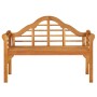 VidaXL Gartenbank, 125 cm, aus Akazienholz für Garten oder Terrasse.