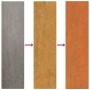 DELUKE Hochbeet Aus Cortenstahl ISAK Unten Offen Hochbeet Metall Pflanzenbeet Gartenbeet Metall Blumenbeet Gemüsebeet 320x40x77cm_6