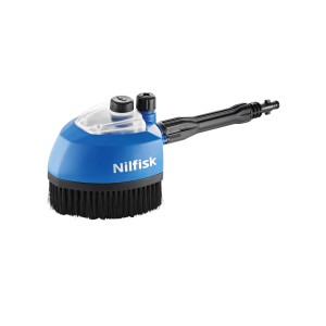 Nilfisk Multibürsten-Set für Hochdruckreiniger, Komplettset mit Garten-, Fahrzeug- und Felgenbürste.