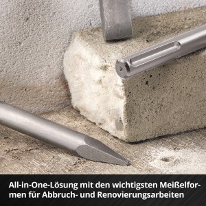 Einhell Meißel-Set Expert SDS Max 3-teilig 400 mm