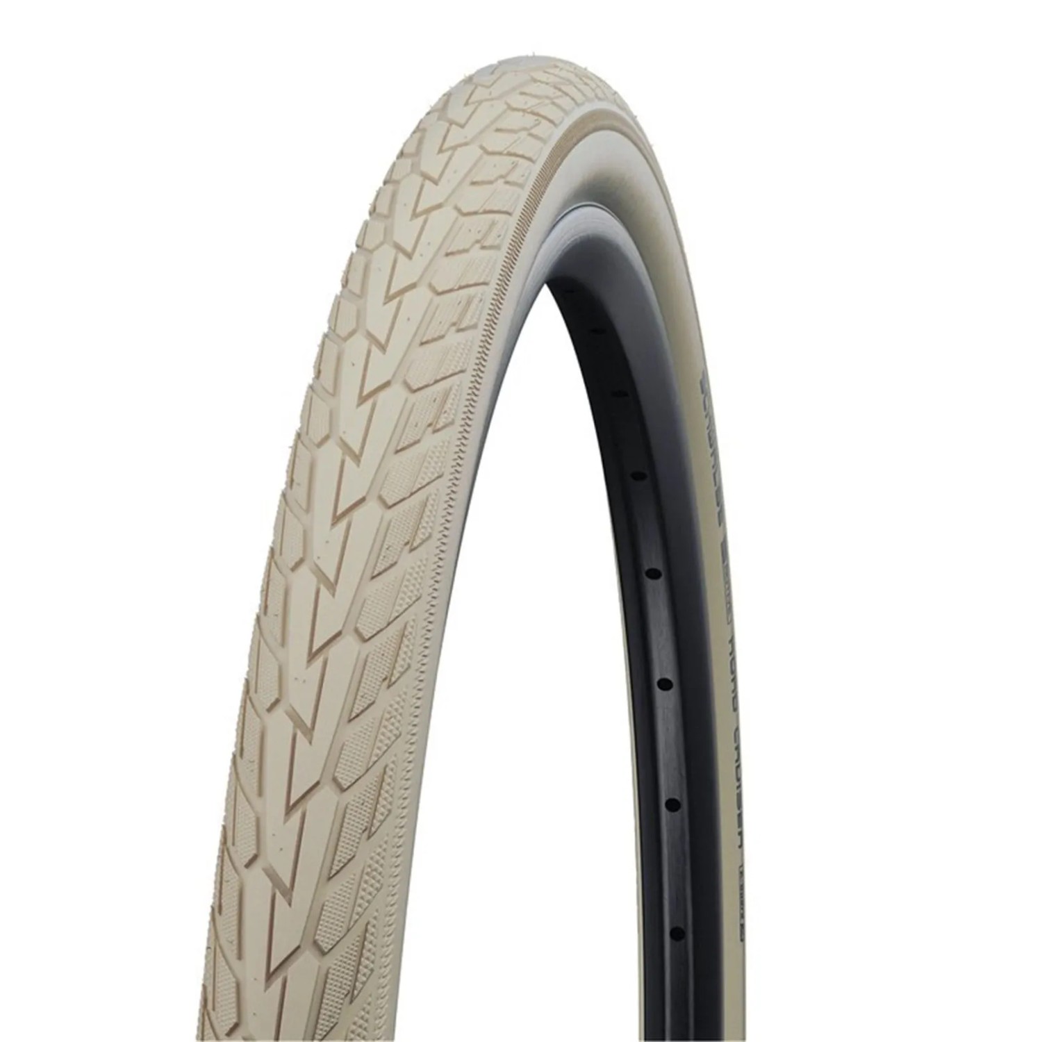 Schwalbe Reifen Road Cruiser HS484 Draht 26x1.75 Zoll 47-559 creme-TSkin Refl.KG SBC