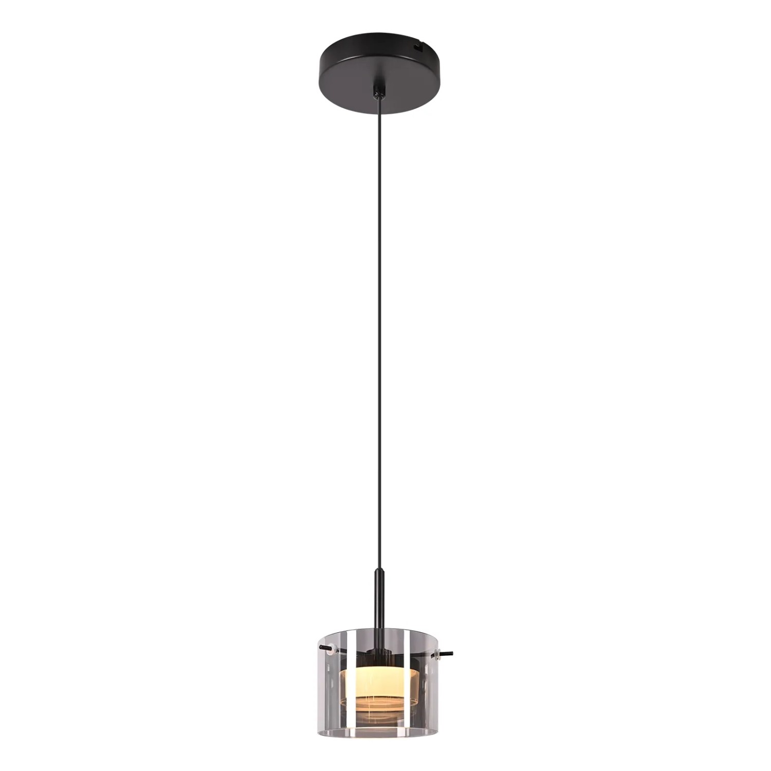 NETTLIFE LED Pendelleuchte aus  L160cm Schwarz