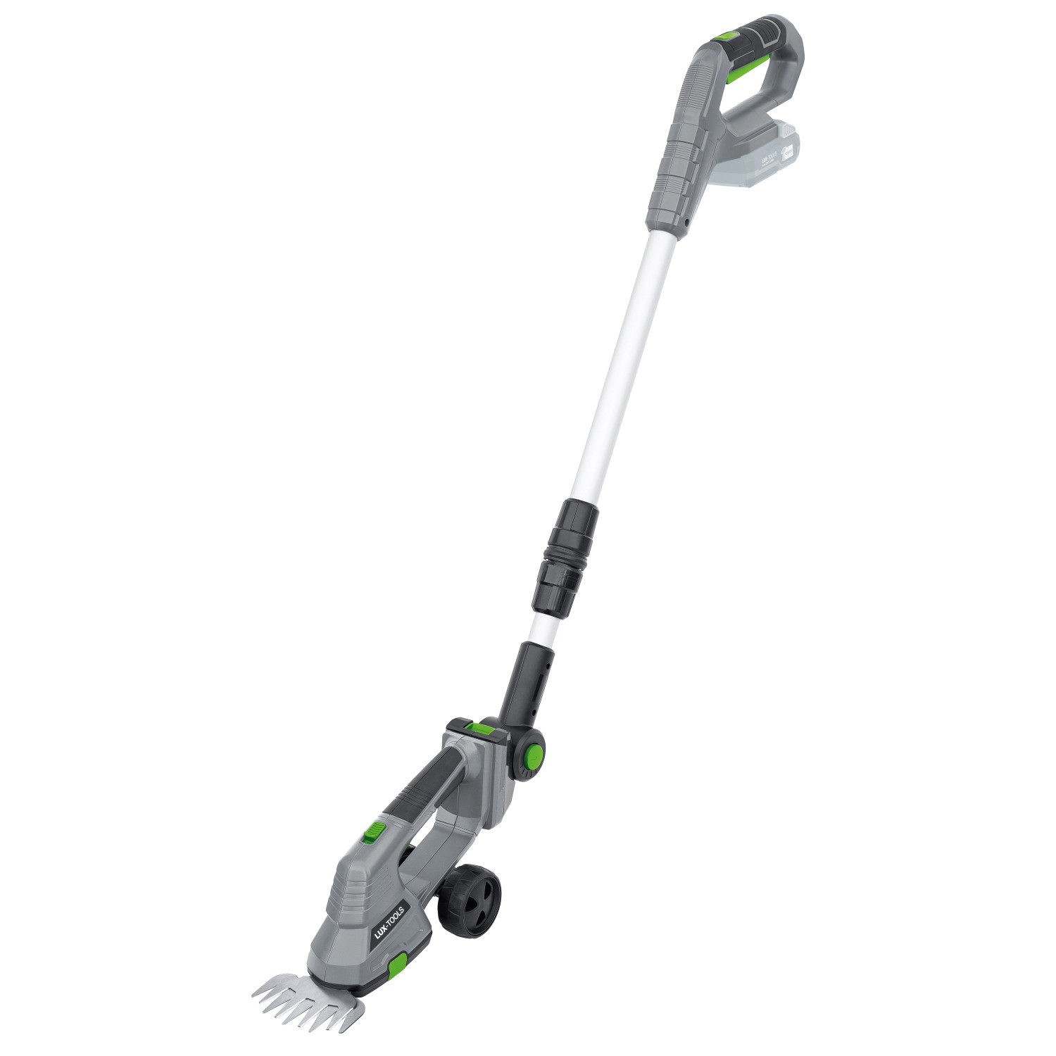 Akku Gras Und Strauchschere Mit Teleskopstiel LUX 20V Akku-Gras- und Strauchschere mit Teleskopstiel 1 PowerSystem A