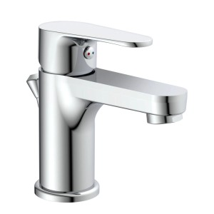 Eisl Waschtischarmatur Claudio Chrom, moderne Einhebelmischbatterie für Waschbecken im Badezimmer.