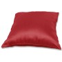 Rotes Arsvita Kissen Alessia 40x40 cm mit Füllung für Sofa oder Gartenstuhl.