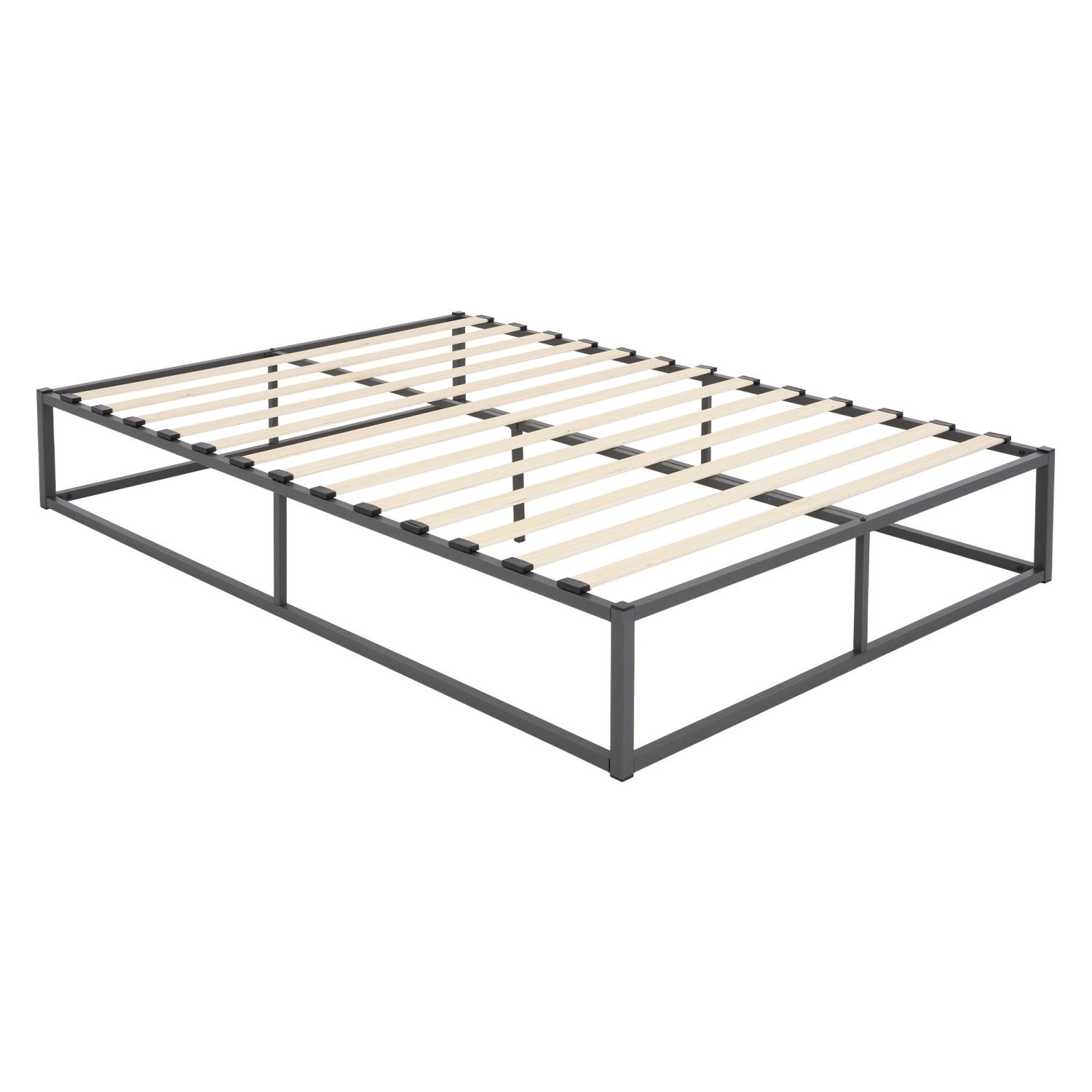 Thumbnail - ML-Design Metallbett 140x200 cm auf Stahlrahmen mit Lattenrost Anthrazit Metall