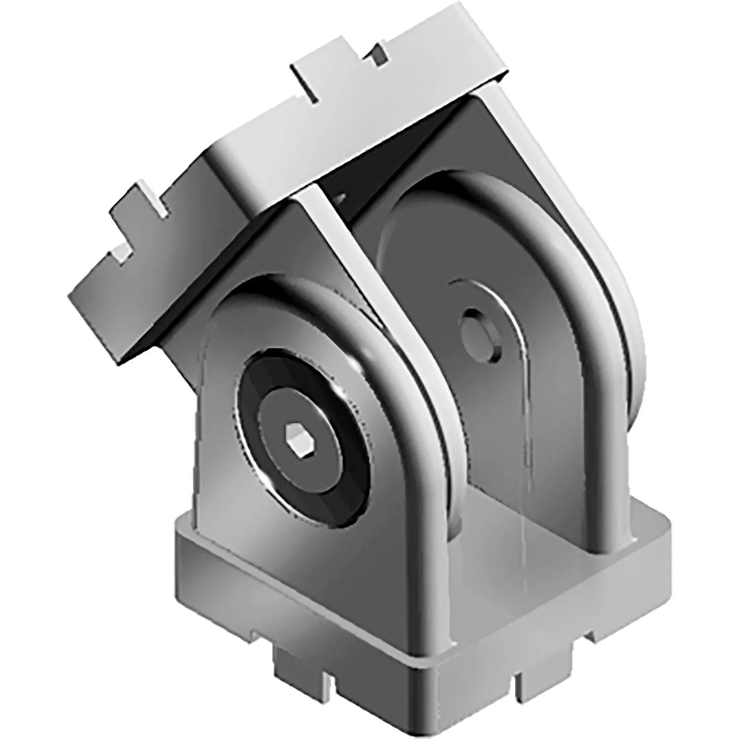 Fath Gelenk Item System für Aluprofil 40x40 Nut 8 Zinkdruckguss