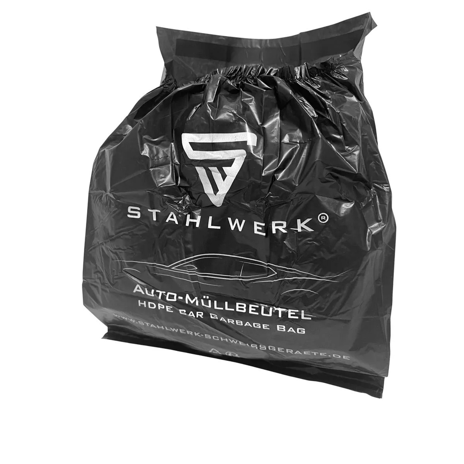 STAHLWERK Automüllbeutel 30 Stück 45 Liter 23 x 30 cm extra starke Abfallbeutel