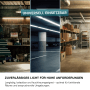 Anwendungsbeispiele: LUXULA LED Feuchtraumleuchte in Werkstatt, Garage und Parkhaus.