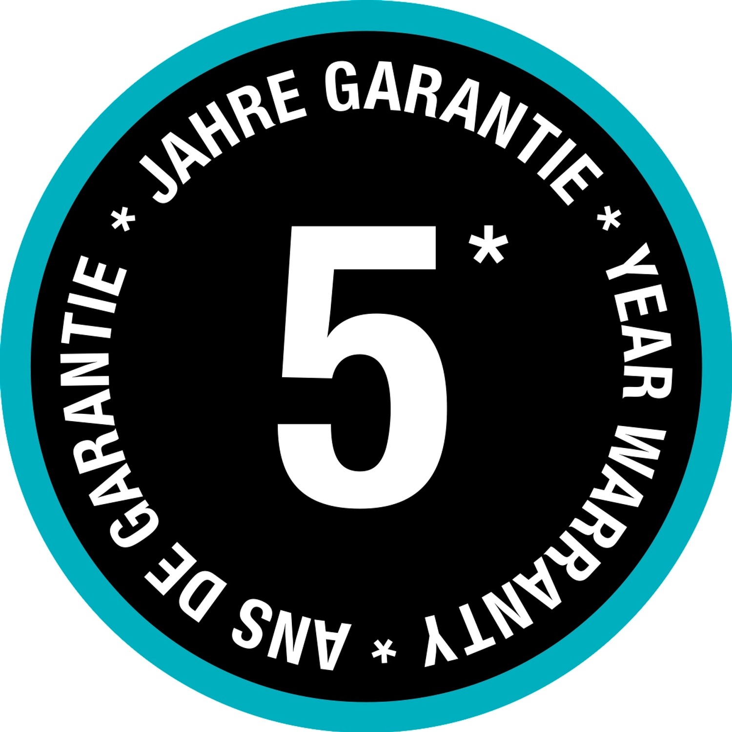 5 Jahre Garantie für Gardena Schlauchwagen CleverRoll M Metall.