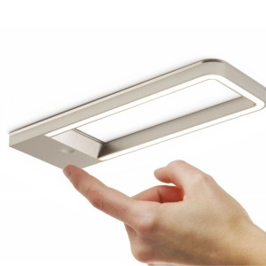 SOTECH Domus-Line LED Unterbauleuchte SOTTI mit Sensor 186 x 67 mm 12V 5W Warmweiß 3000K Edelstahloptik