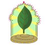 Illustration: Thai-Basilikum im Topf, violette Blüten, aromatisches Küchenkraut.