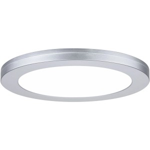 Rundes Paulmann LED-Einbaupanel 2in1 Cover-it Chrom, Einbaustrahler für Decke und Wand.